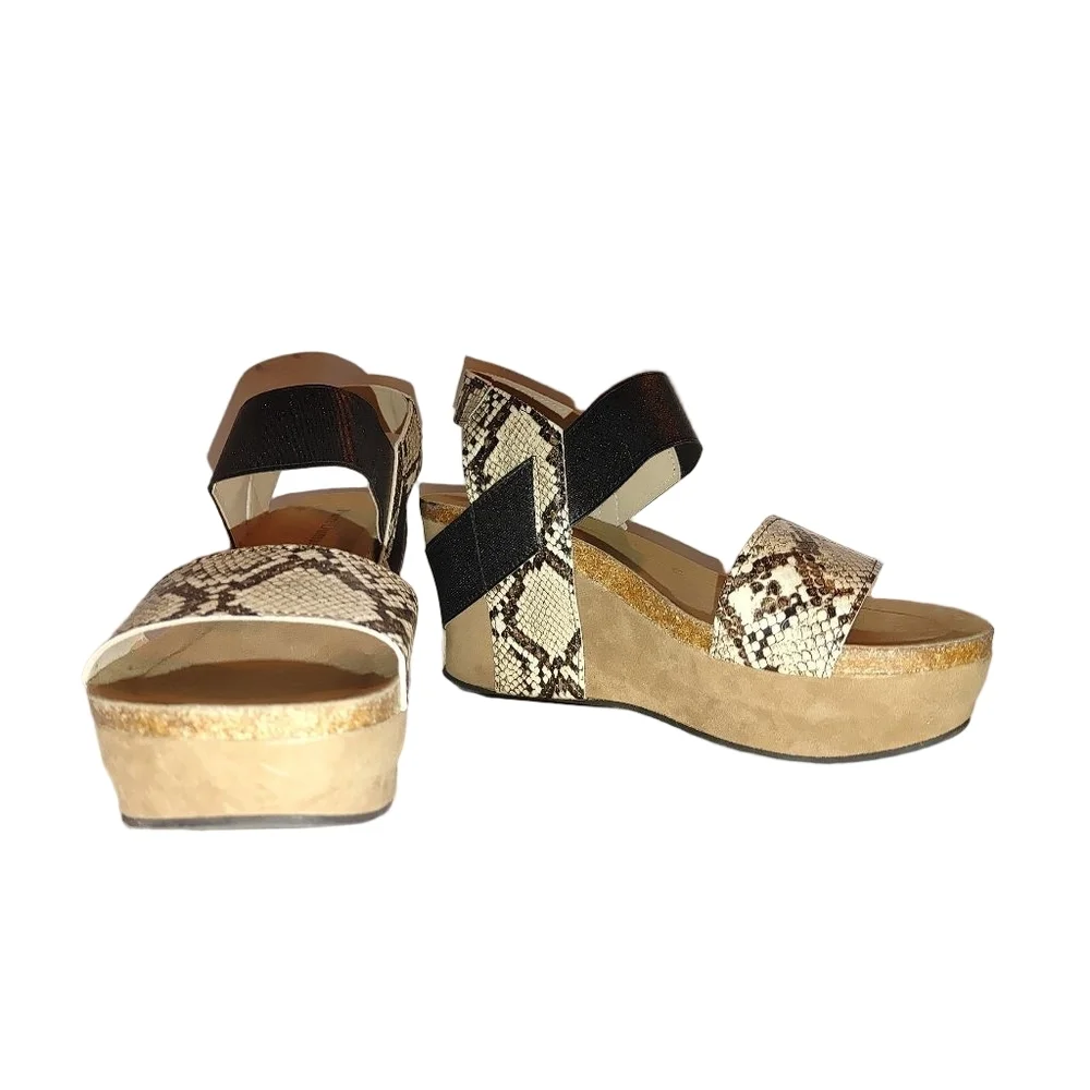 Pierre Dumas Hester-1 Wedge Sandal Size 10